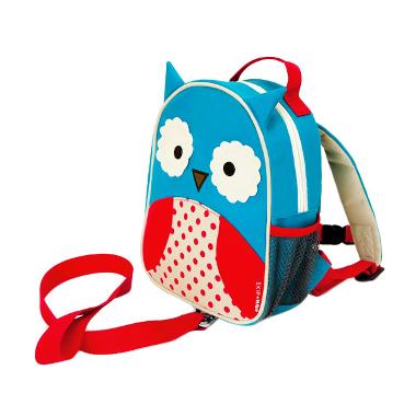 Skiphop Zoo Let Mini Backpack With Rein Owl Tas Anak