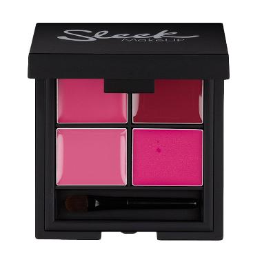 TWL Cosmetic Sleek Lip 4 Lipstick Palette - Show Girl