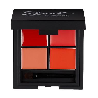TWL Cosmetic Sleek Lip 4 Lipstick Palette - Siren