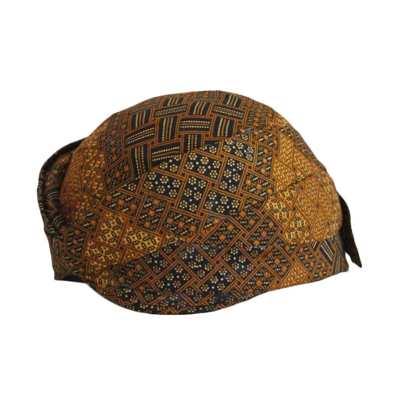 Jual Smesco Trade Motif Batik Coklat Hitam Blankon Solo 