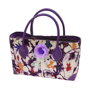 Smesco Trade Batik Tas Tangan - Ungu