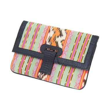 Smesco Trade Tas Tangan Kombinasi Kulit Ular - Multicolor