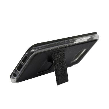 SMILE Flip Cover Casing for Vivo Y15 - Hitam