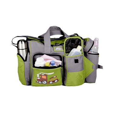 Snobby TBSD 7904 Tas Bayi Double Be ... BSD Amazing Gray - Hijau