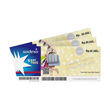 Jual Sodexo Gift Pass Physic Voucher [Rp 500.000] @50.000 