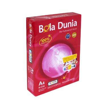 Jual Soho Bola Dunia Kertas HVS A4 80g [5 Rim] Online 
