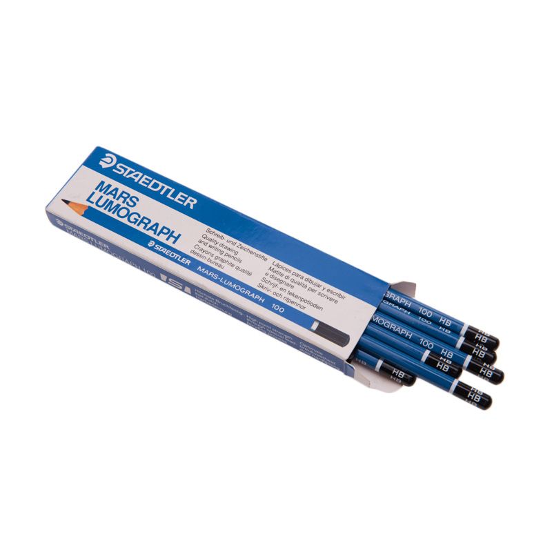 Jual Staedtler Lumograph HB Blue Pensil [12 Pcs] Online