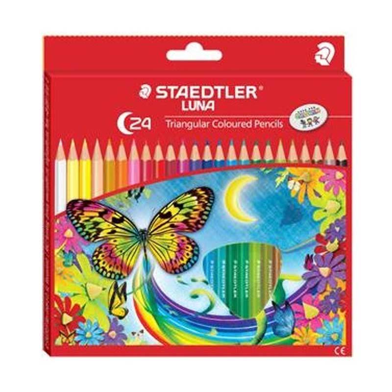 Jual Staedtler Luna Triangular Coloured Pensil Warna