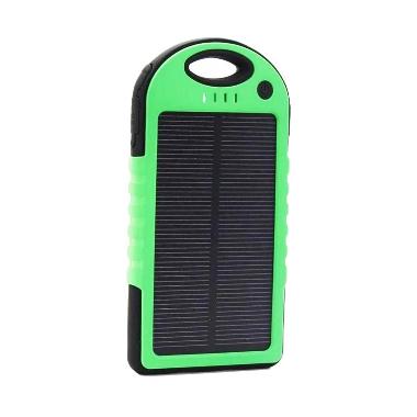 Solar Cell Powerbank - Hijau