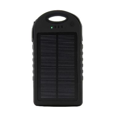 Solar Cell Powerbank - Hitam