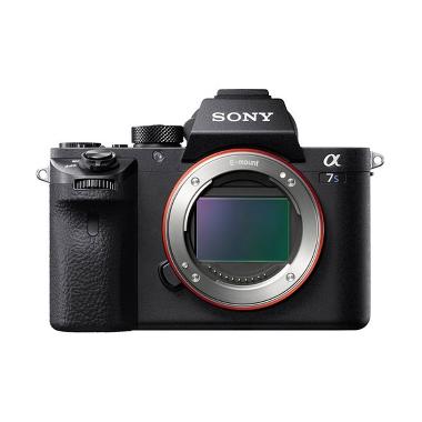 Sony Alpha ILCE 7S II Full Frame Kamera DSLR - Hitam