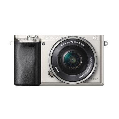 Sony Alpha Ilce A6000 KIT 16-50mm Kamera Mirrorless - Silver