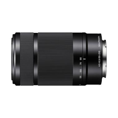 Sony 55-210mm f/4.5 - 6.3 OSS E-Mount Lens Camera - Hitam