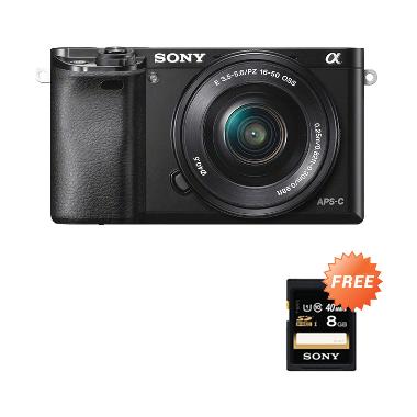 Sony Alpha 6000 Black Kamera Mirrorless