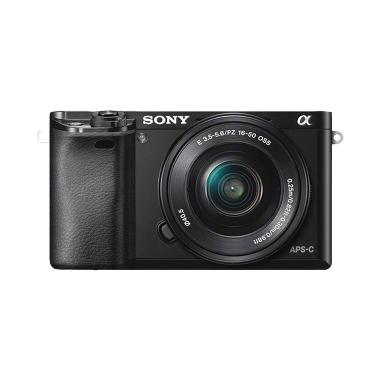 Sony Alpha Ilce A6000 KIT 16-50mm K ... Hitam Citra Photo Lovers