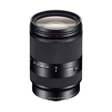 Sony E 18-200mm f/3.5-6.3 OSS LE Lensa Kamera (SEL18200LE) - Hitam