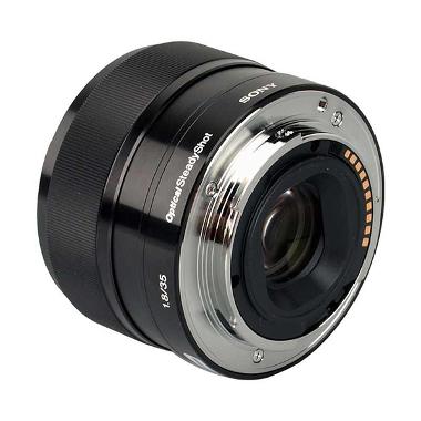 SEL 35mm - Sony E 35mm F1.8 OSS Lensa Kamera - Hitam