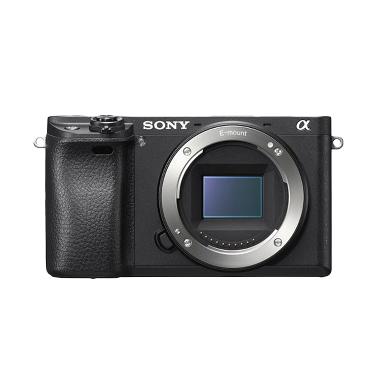 Sony Alpha A6300 Body Only Kamera M ... Black + Free Memory 64GB