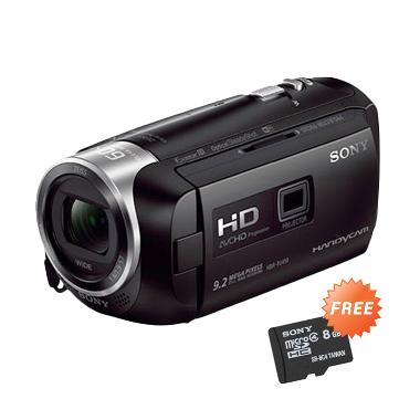 Sony HDR-PJ410 Black Camcorder + Free Sony microSD 8 GB