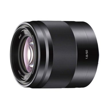 Sony SEL 50mm F1.8 OSS Black Lensa Kamera