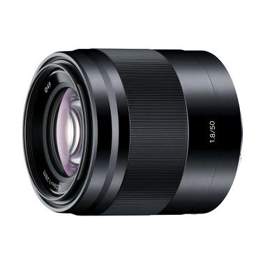 Sony Lens E 50mm f1.8 OSS Lensa Kamera - Black