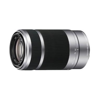 Sony SEL 55-210mm Silver Lensa Kamera