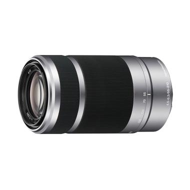 Sony LENS SEL 55-210mm Lensa Kamera - Silver