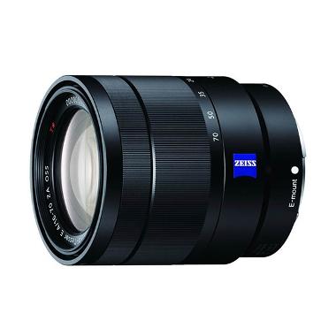 SONY Vario-Tessar T* E 16-70mm F4 ZA OSS Lensa Kamera - Hitam