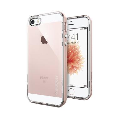 Spigen Neo Hybrid Crystal Casing for iPhone SE/5S/5 - Rose Gold
