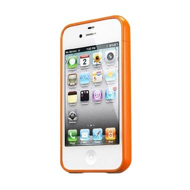 Spigen SGP Linear Ex Color Casing for iPhone 4S - Solaris Orange