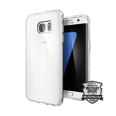 Spigen Ultra Hybrid Casing for Samsung Galaxy S7 Edge - Crystal Clear