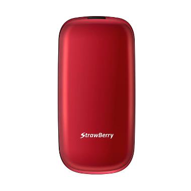 Strawberry Flip S1272 Handphone - Red