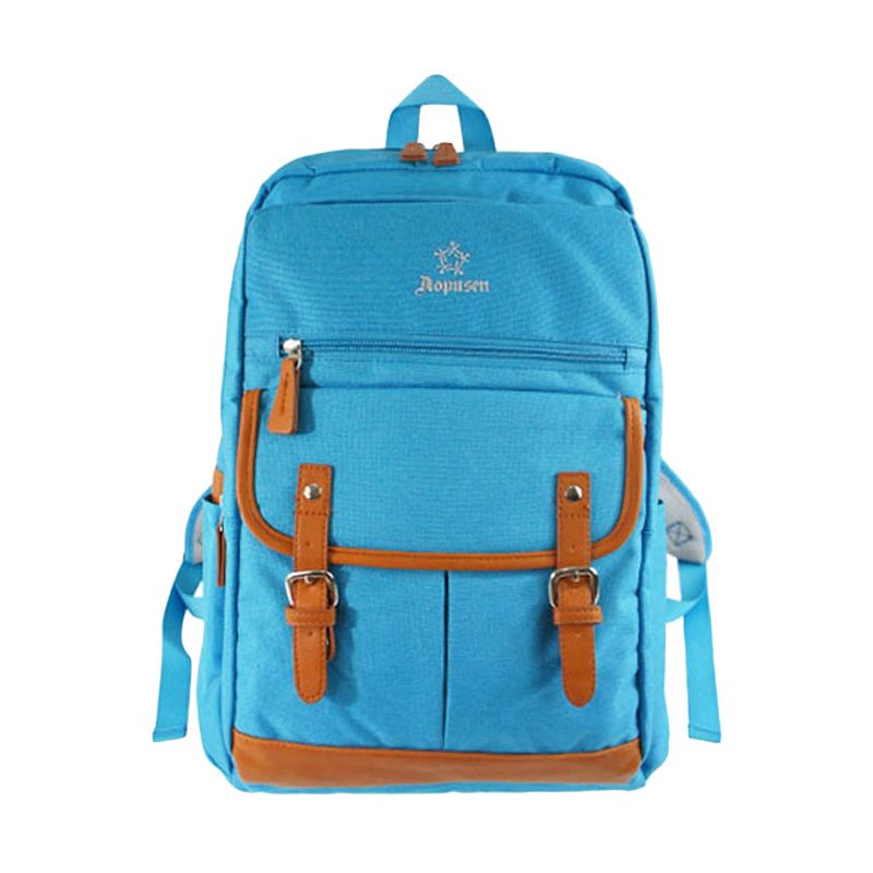 Aopusen Backpack AA-11158 Blue Tas ...
