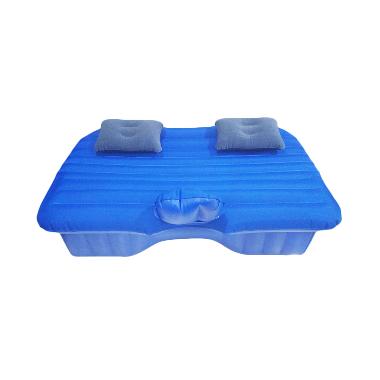 Kasur Mobil Matras Angin Travel Inflatable Smart Car Bed - Biru