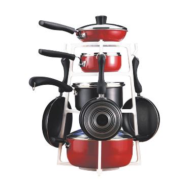 Jual Perlengkapan Dapur Sugu Harga Baru Desember 2018 Blibli Sugu Portable Pan Tree Rak Panci Dapur