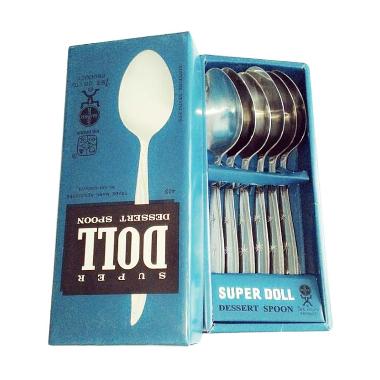 Super Doll Sendok Makan Stainless [6 pcs] -