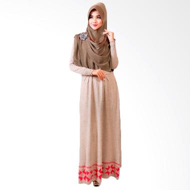 Jual Supernova House Merlyn MD Dress Muslim - Cream Orange