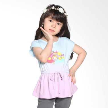 Surfer Girl Junior 7BLUEZOO Baju Atasan Anak Perempuan - Red