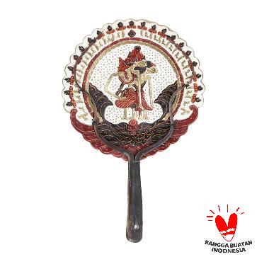 Susi Craft Wayang Bulat Kulit Sapi Kipas