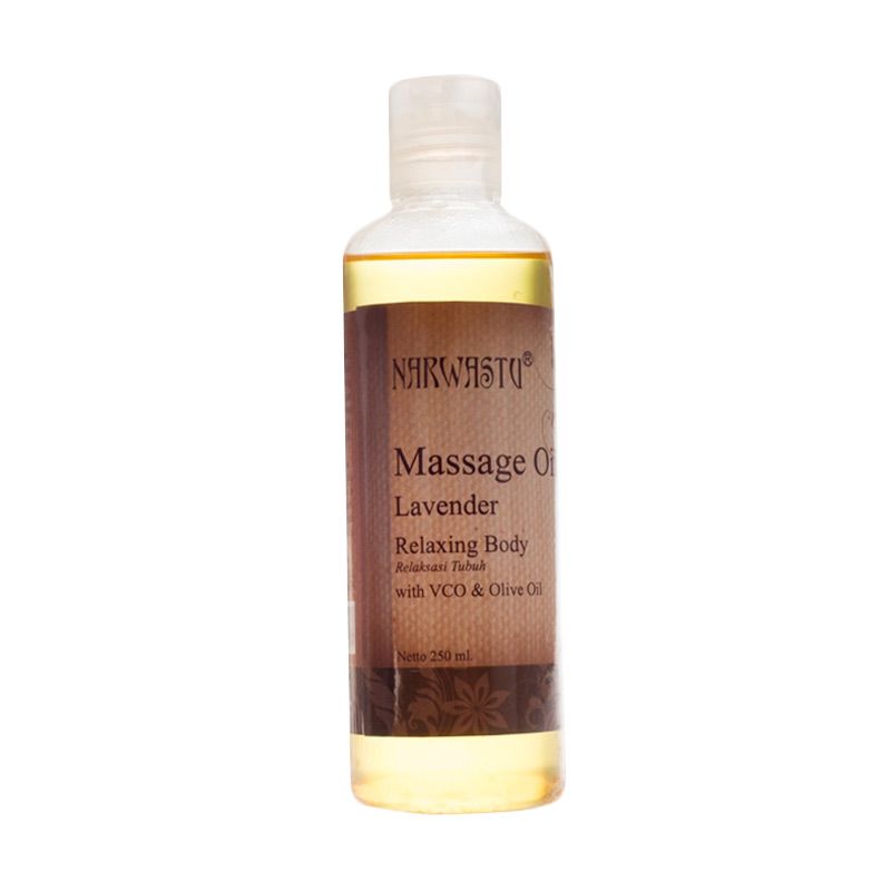 Narwastu Massage Oil Lavender 250 ml