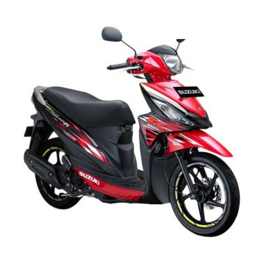 Jual Suzuki Address Fi 110 NEC Celebration Red Titan Black