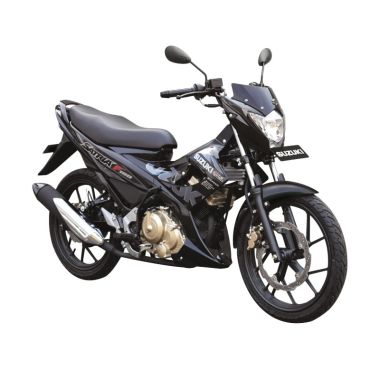Suzuki Satria F 150 R Titan Black Sepeda Motor [OTR 