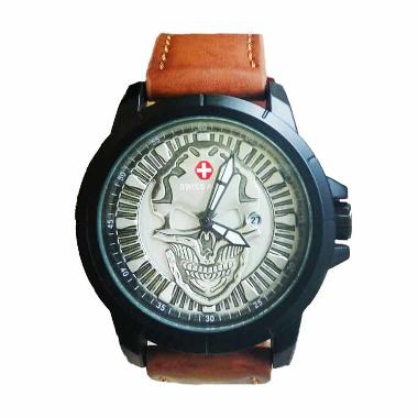 Swiss Army[ Oddskull LBS] Jam Tangan Fashion Pria Pria