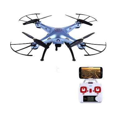 SYMA X5HW Wi-Fi FPV HD Camera Altitude Hold 4CH 6-Axis Gyro Drone - Blue SYMA X5HW Wi-Fi FPV HD Camera Altitude Hold 4CH 6-Axis Gyro Drone - Blue