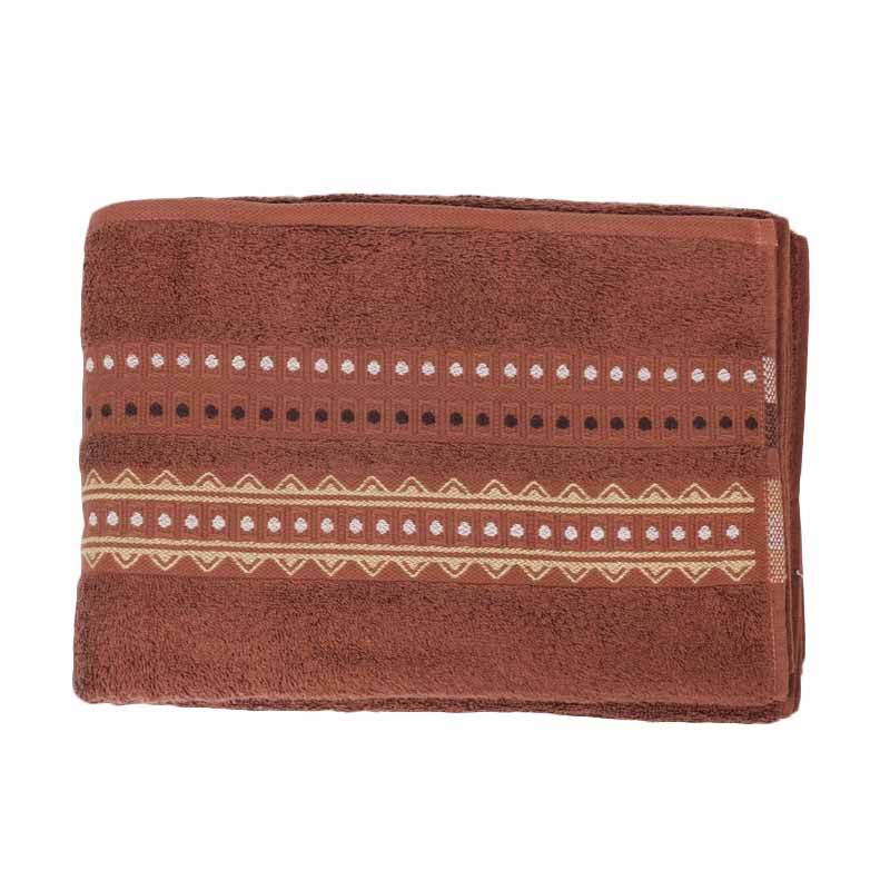 TERRY PALMER Pierre Cardin Handuk Mandi Tipe 5 - Brown TERRY PALMER Pierre Cardin Handuk Mandi Tipe 5 - Brown