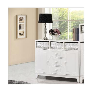 Jual The Olive House Esther Wide Lemari Kabinet Serbaguna 