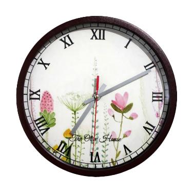 The Olive House Flower 5 Jam Dinding