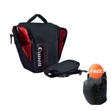 Third Party Kode S Tas Kamera for Canon + Rain Cover
