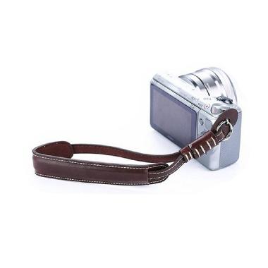 Third Party Kulit Coklat Kopi Wrist Strap Kamera for Mirrorless