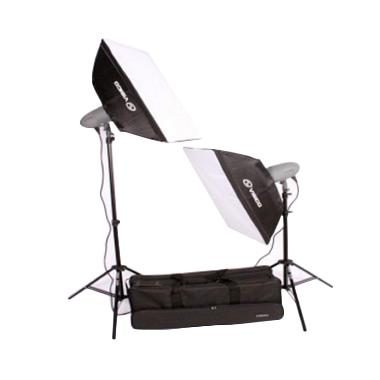 Visico VL-300 Plus Softbox 2 Head 50 x 70 Studio Kit